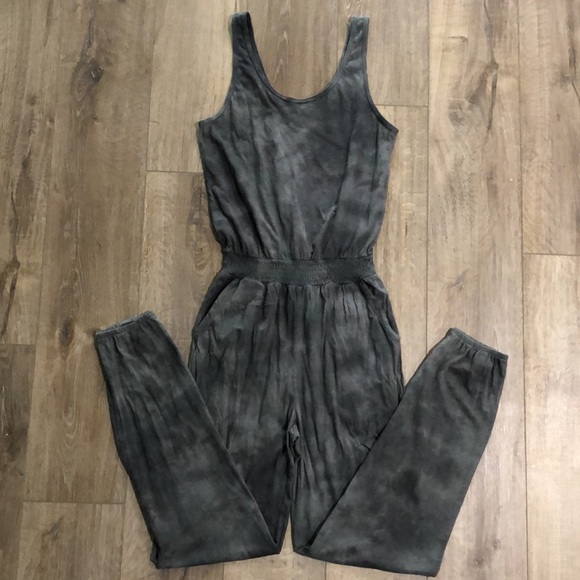 NWOT! - AERIE 100% Cotton Everyday Track Jumpsuit Romper w/Pockets - Picture 2 of 15
